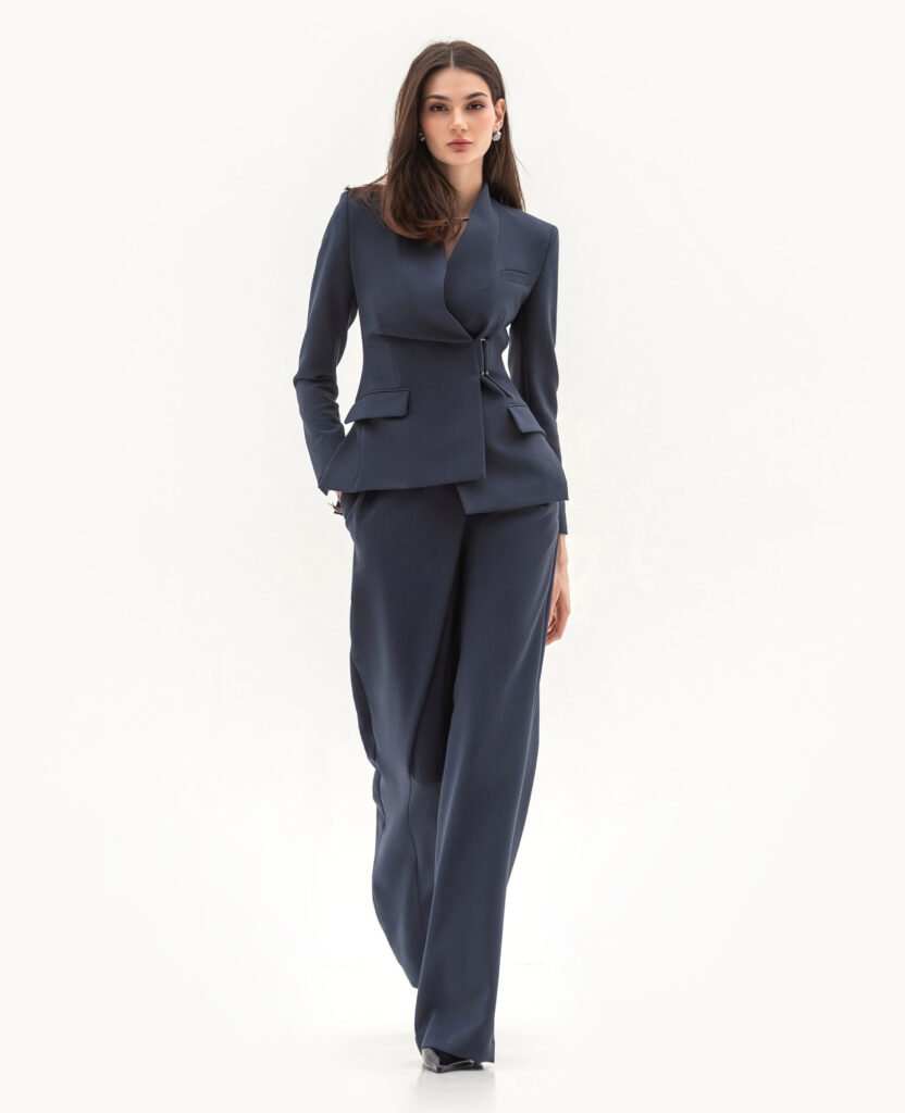 Комплект: жакет и брюки (графитовый)